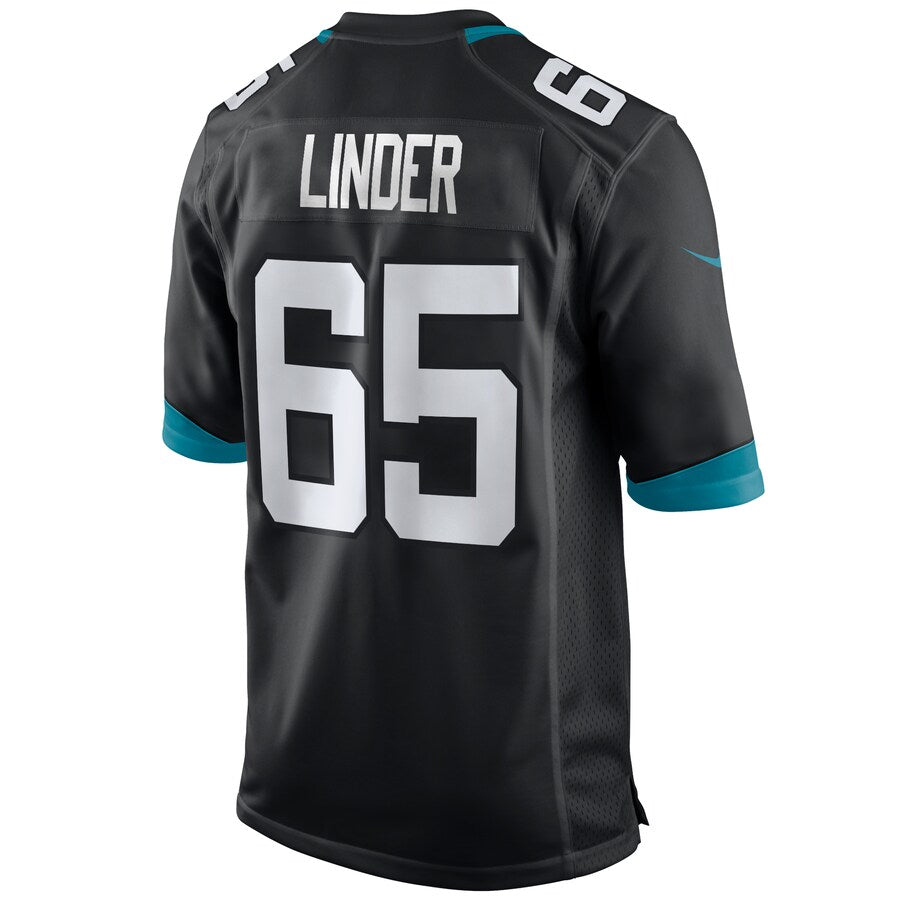 Jacksonville Jaguars Brandon Linder Game Black Football Jersey product image
