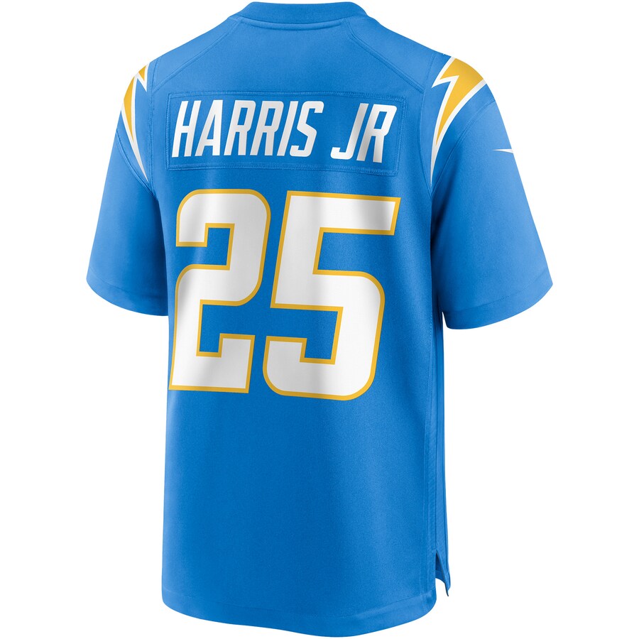 LAC CJ Powder Blue Game Jersey rtj football 2745