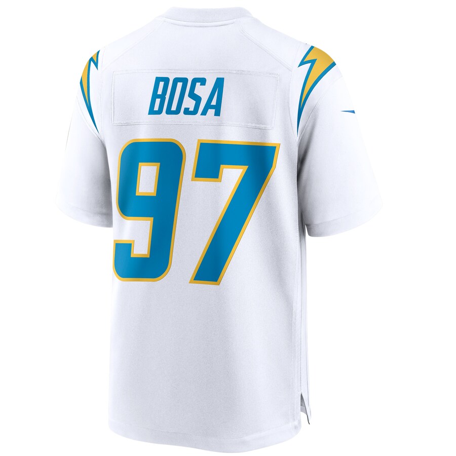 LAC JB White Game Jersey rtj football 2658