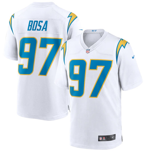 LAC JB White Game Jersey rtj football 2658