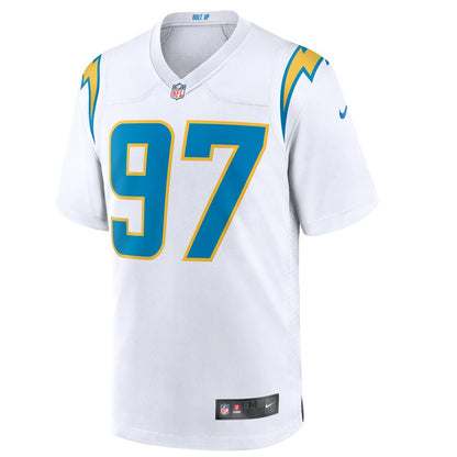 LAC JB White Game Jersey rtj football 2658