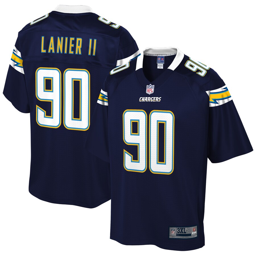 Los Angeles Chargers Anthony Lanier Pro Line Big & Tall Navy Football Jersey product image