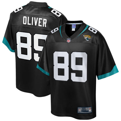 Jacksonville Jaguars Josh Oliver Pro Line Big & Tall Black Football Jersey product image