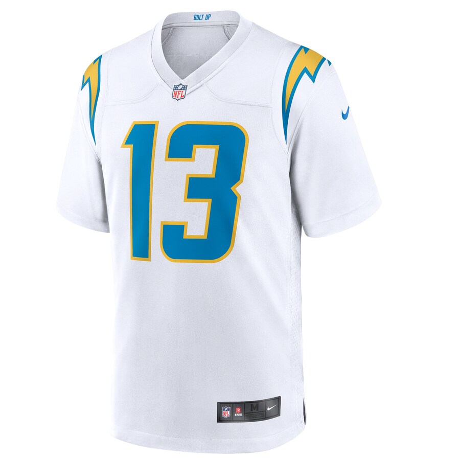 Los Angeles Chargers Keenan Allen Game White Football Jersey product image