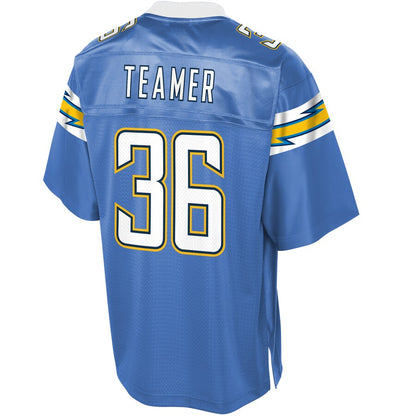 Los Angeles Chargers Roderic Teamer Alternate Pro Line Blue Football Jersey product image