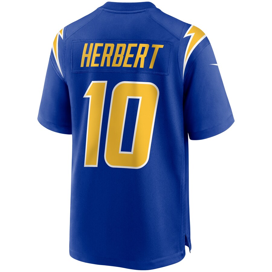 Los Angeles Chargers Justin Herbert Alternate Game Royal Football Jersey product image