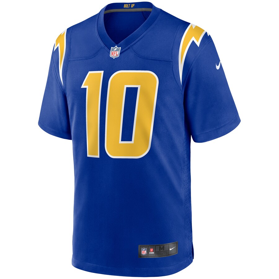 Los Angeles Chargers Justin Herbert Alternate Game Royal Football Jersey product image