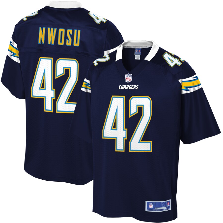 Los Angeles Chargers Uchenna Nwosu Pro Line Team Color Navy Football Jersey product image