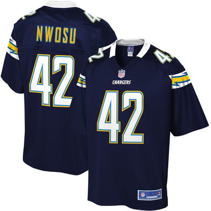 Los Angeles Chargers Uchenna Nwosu Pro Line Team Color Navy Football Jersey product image