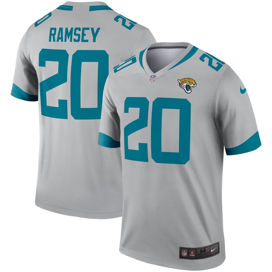 Jacksonville Jaguars Jalen Ramsey Silver Silver Football Jersey product image