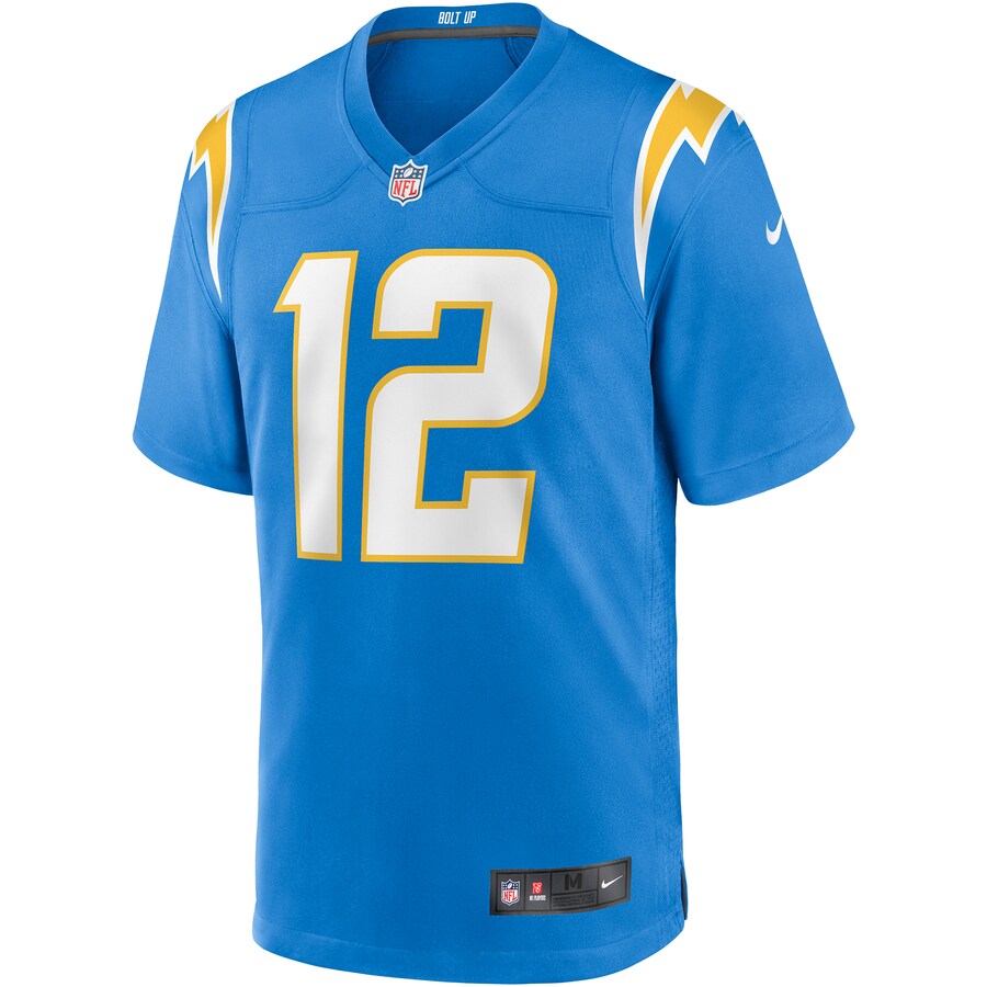 Los Angeles Chargers Joe Reed Powder Game Blue Football Jersey product image