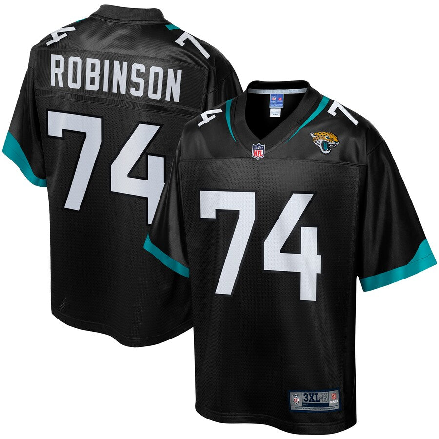 Jacksonville Jaguars Cam Robinson Pro Line Big & Tall Black Football Jersey product image