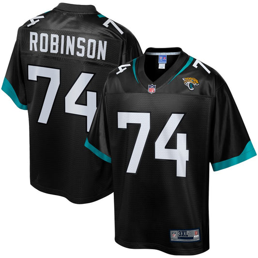Jacksonville Jaguars Cam Robinson Pro Line Big & Tall Black Football Jersey product image