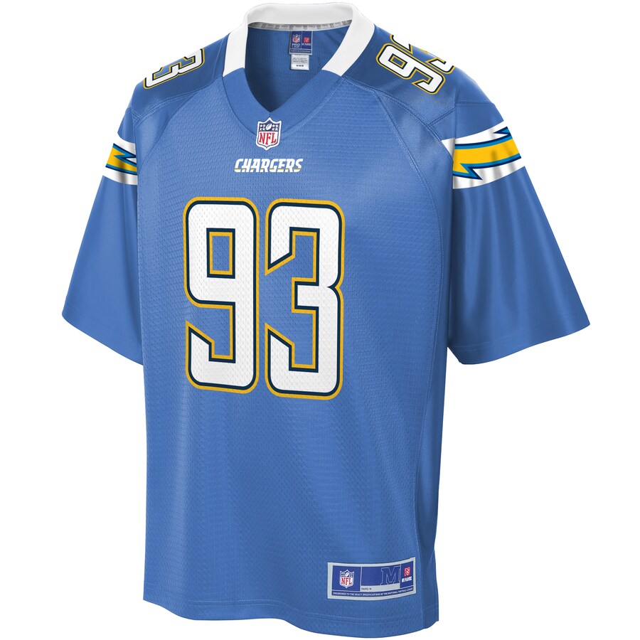 Los Angeles Chargers Justin Jones Alternate Pro Line Blue Football Jersey product image