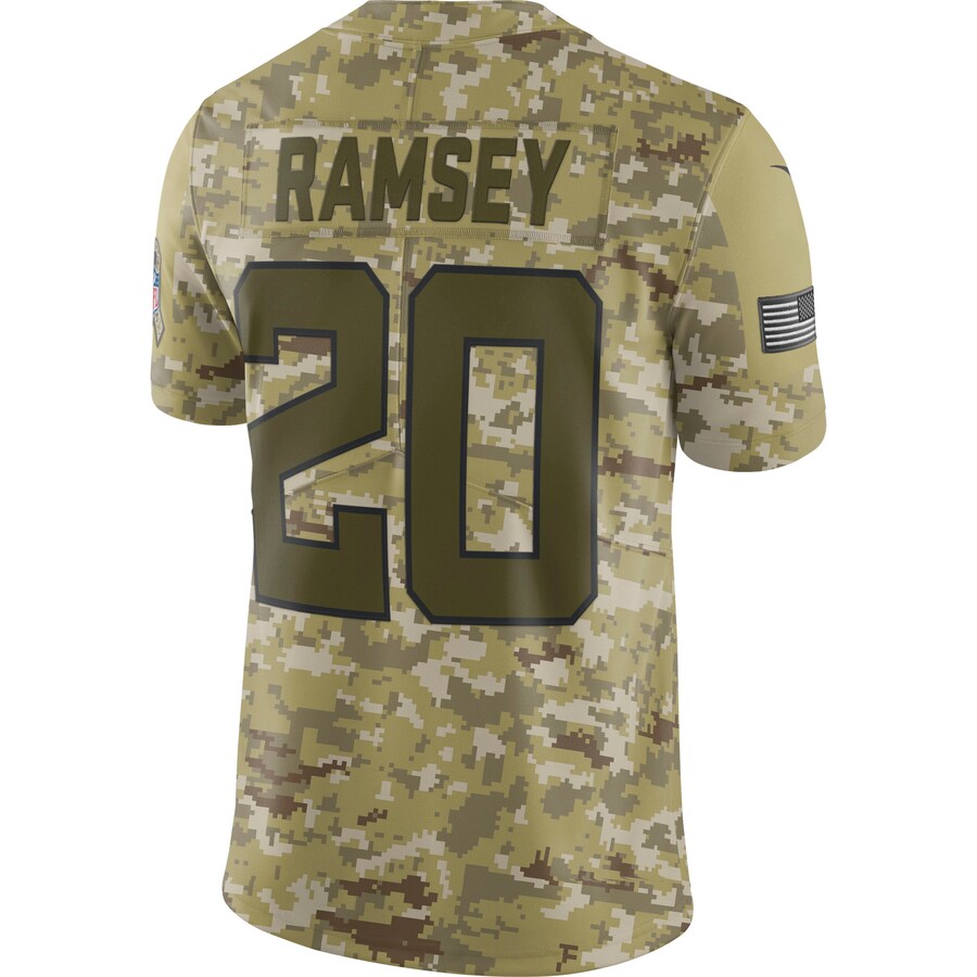Jacksonville Jaguars Jalen Ramsey Camo Limited Salute To Service Football Jersey product image