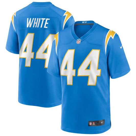 LAC KK White Powder Blue Game Jersey rtj football 2729