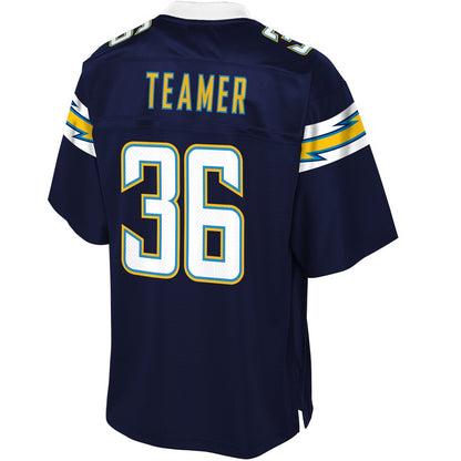 Los Angeles Chargers Roderic Teamer Pro Line Big & Tall Navy Football Jersey product image