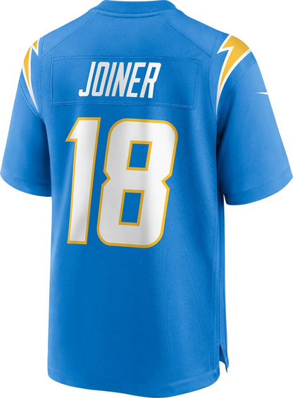 Los Angeles Chargers Charlie Joiner Powder Game Blue Football Jersey product image