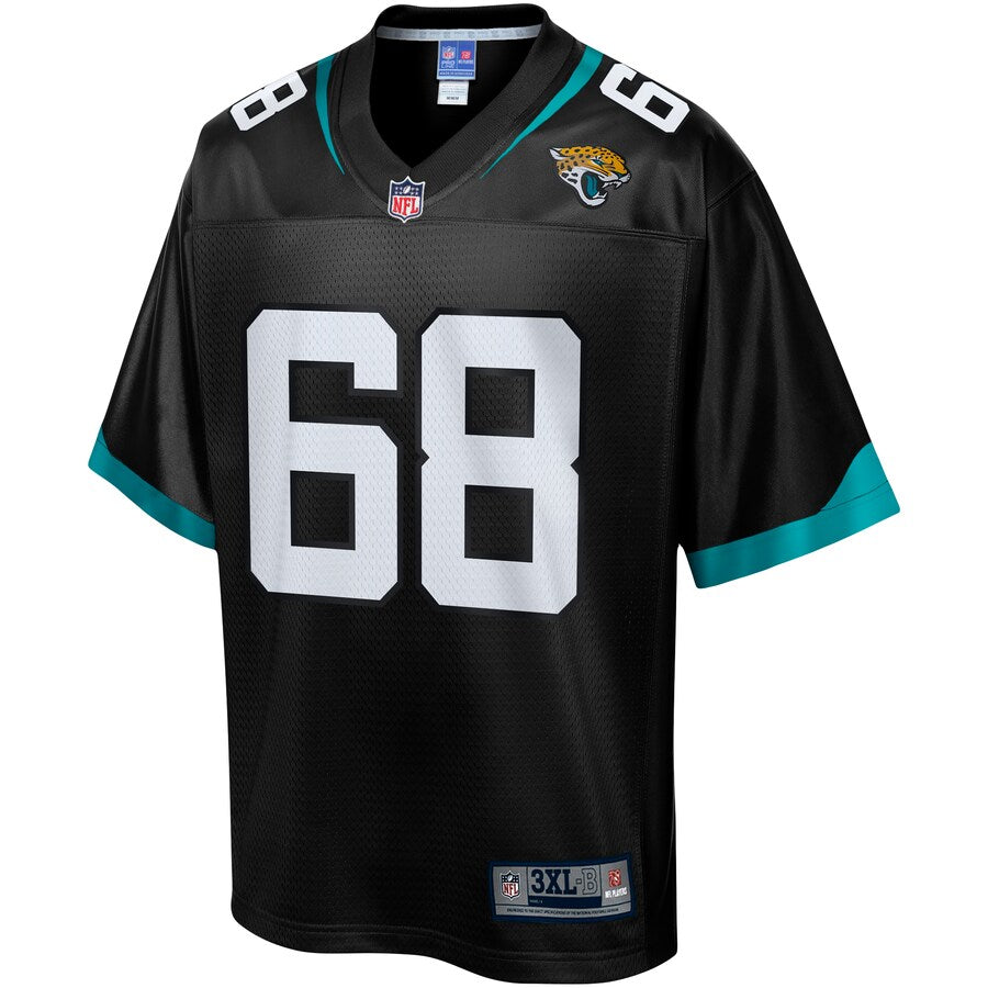 Jacksonville Jaguars Andrew Norwell Pro Line Big & Tall Black Football Jersey product image
