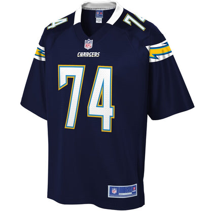 LAC SD  Pro Line Navy Team Jersey rtj football 2895