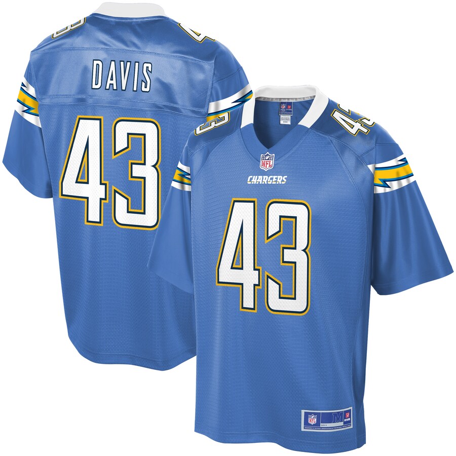 Los Angeles Chargers Michael Davis Alternate Pro Line Blue Football Jersey product image