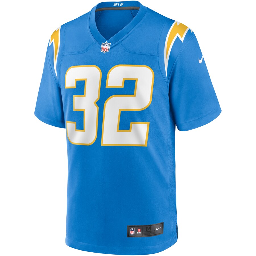 Los Angeles Chargers Alohi Gilman Powder Game Blue Football Jersey product image