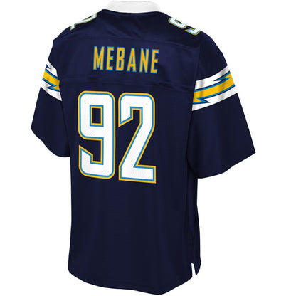 Los Angeles Chargers Brandon Mebane Pro Line Big & Tall Navy Football Jersey product image
