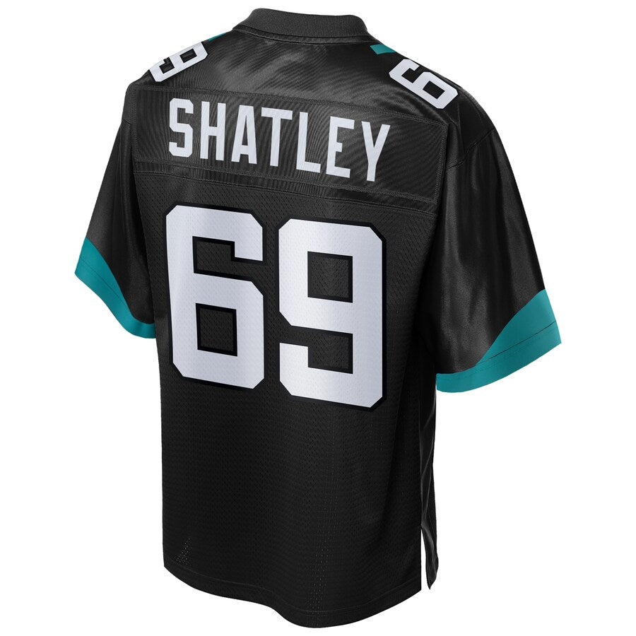 Jacksonville Jaguars Tyler Shatley Pro Line Big & Tall Black Football Jersey product image