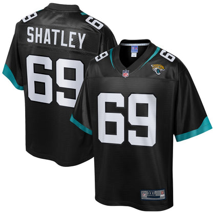 Jacksonville Jaguars Tyler Shatley Pro Line Big & Tall Black Football Jersey product image