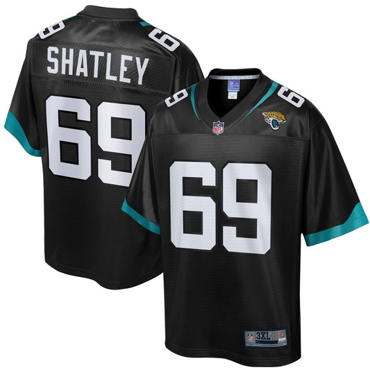 Jacksonville Jaguars Tyler Shatley Pro Line Big & Tall Black Football Jersey product image
