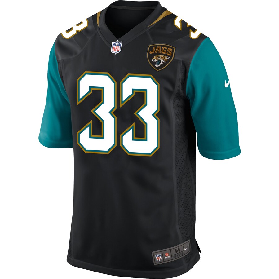 Jacksonville Jaguars Chris Ivory Game Black Football Jersey product image
