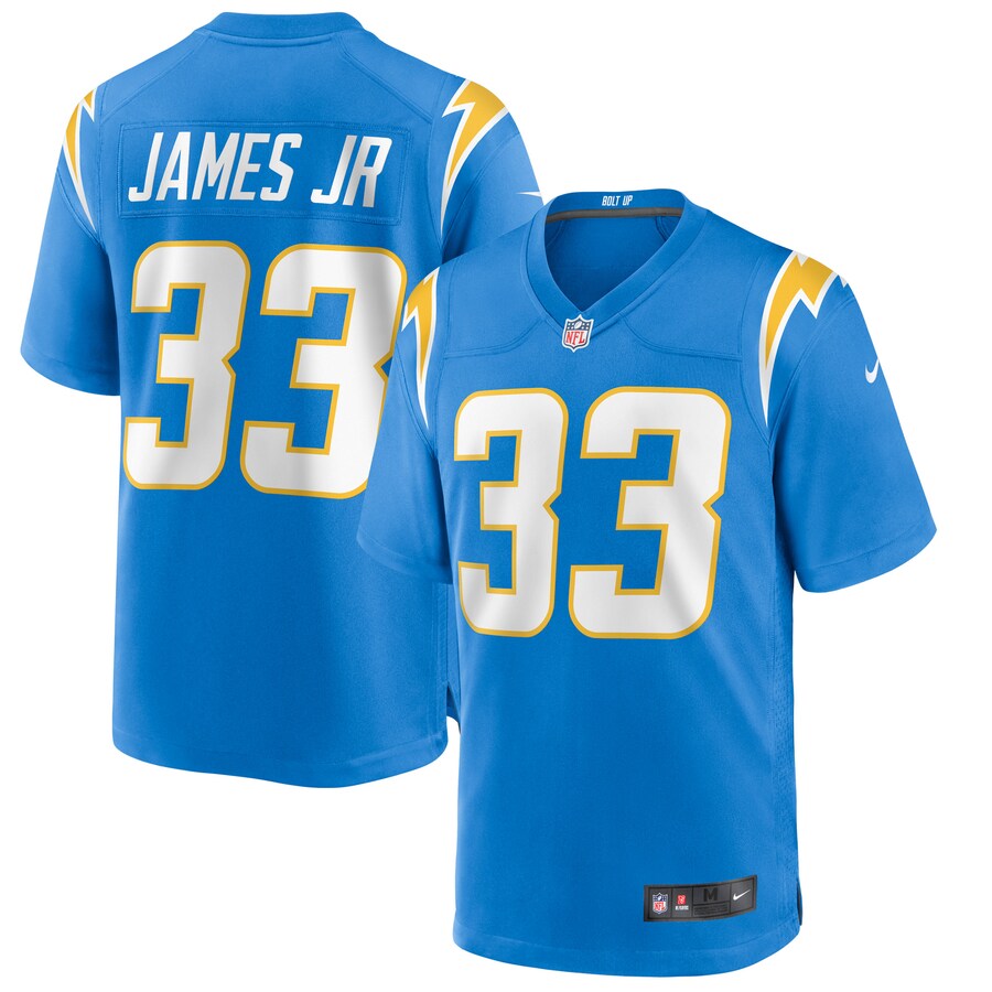 Los Angeles Chargers Derwin James Powder Game Blue Football Jersey product image