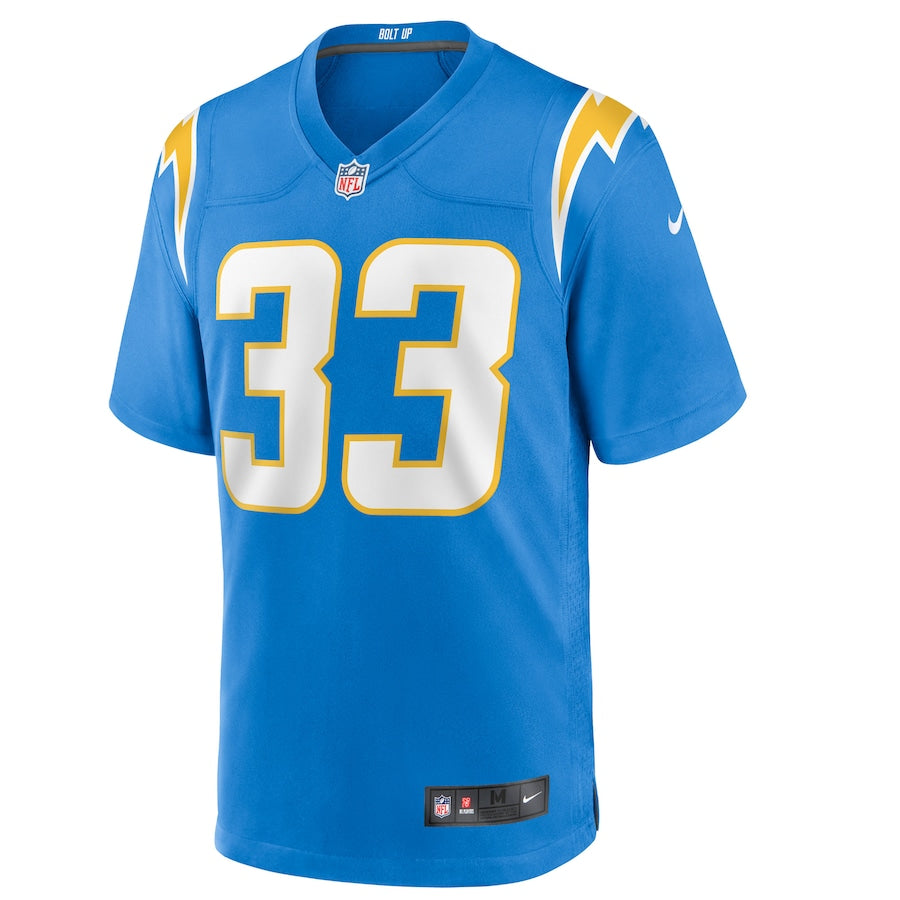 Los Angeles Chargers Derwin James Powder Game Blue Football Jersey product image