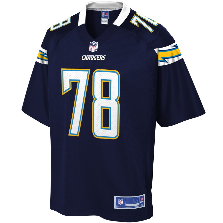 Los Angeles Chargers Trent Scott Pro Line Navy Football Jersey product image