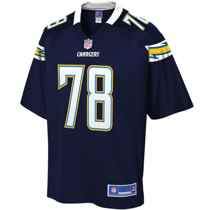 Los Angeles Chargers Trent Scott Pro Line Navy Football Jersey product image