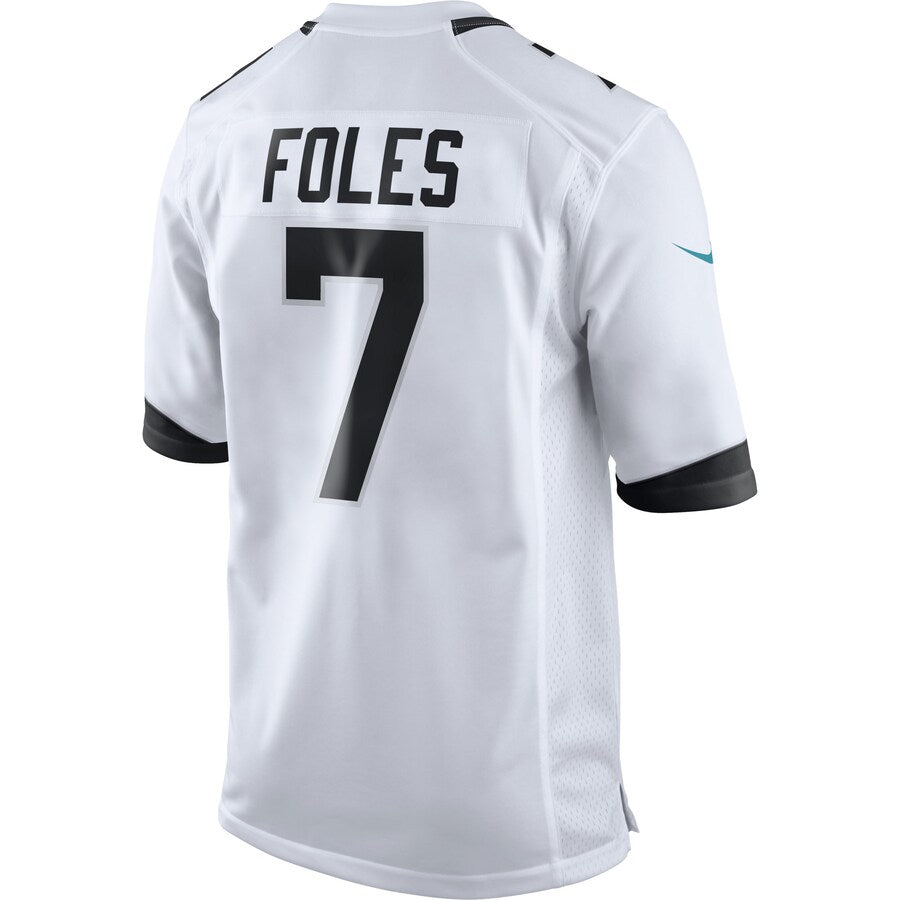 Jacksonville Jaguars Nick Foles Game White Football Jersey product image