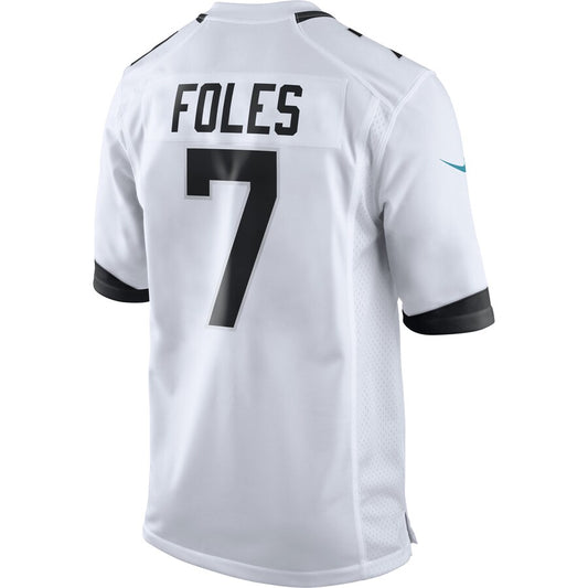 Jacksonville Jaguars Nick Foles Game White Football Jersey product image