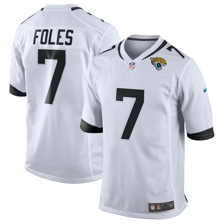 Jacksonville Jaguars Nick Foles Game White Football Jersey product image