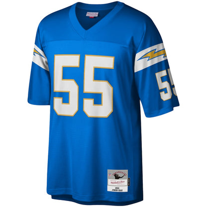 Los Angeles Chargers Junior Seau Powder Legacy Blue Football Jersey product image