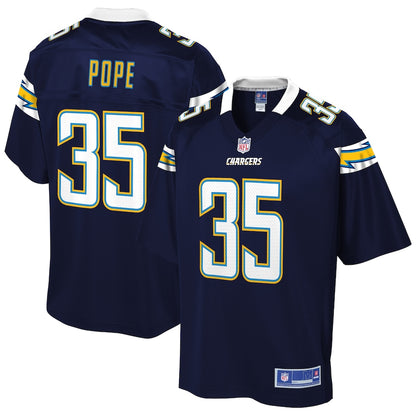 Los Angeles Chargers Troymaine Pope Pro Line Navy Football Jersey product image