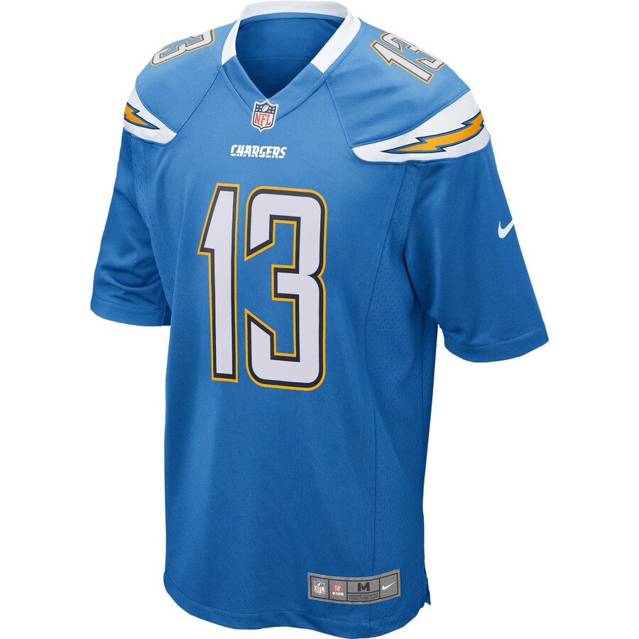 Los Angeles Chargers Keenan Allen Powder Alternate Game Blue Football Jersey product image