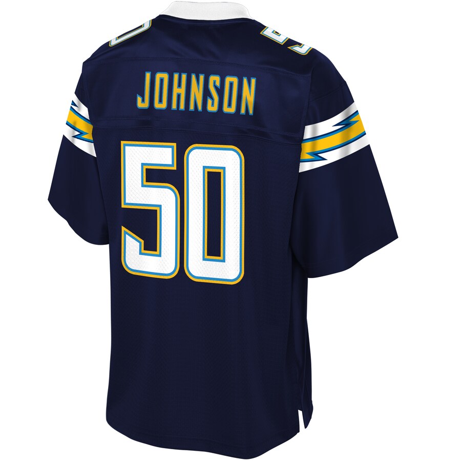 Los Angeles Chargers Tre'von Johnson Pro Line Navy Football Jersey product image
