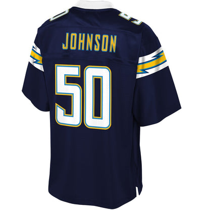 Los Angeles Chargers Tre'von Johnson Pro Line Navy Football Jersey product image