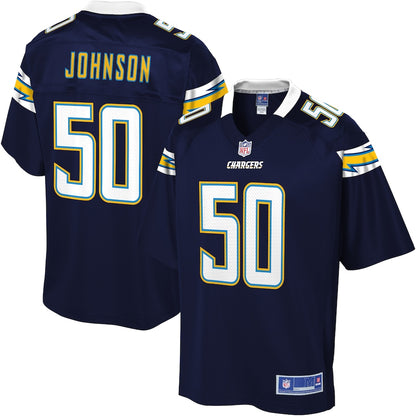 Los Angeles Chargers Tre'von Johnson Pro Line Navy Football Jersey product image