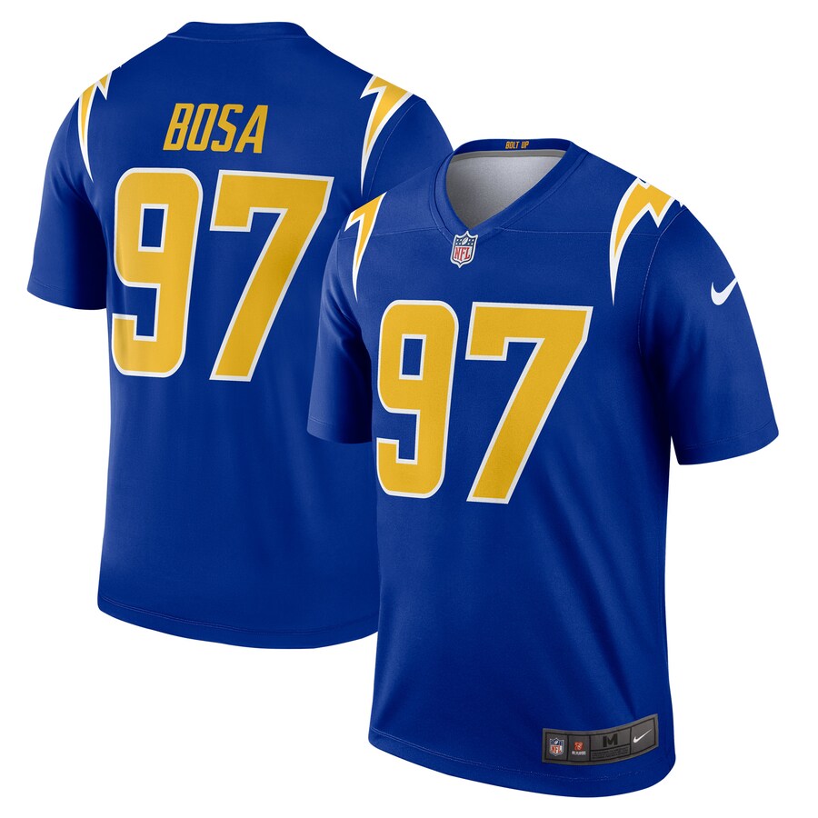 Los Angeles Chargers Joey Bosa Alternate Royal Football Jersey product image