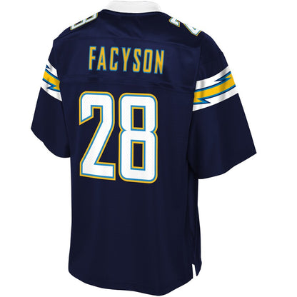 Los Angeles Chargers Brandon Facyson Pro Line Navy Football Jersey product image
