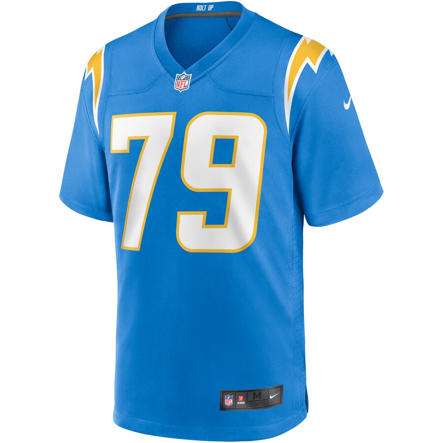 Los Angeles Chargers Trey Pipkins Game Blue Football Jersey product image