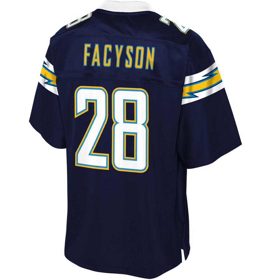 Los Angeles Chargers Brandon Facyson Pro Line Big & Tall Navy Football Jersey product image