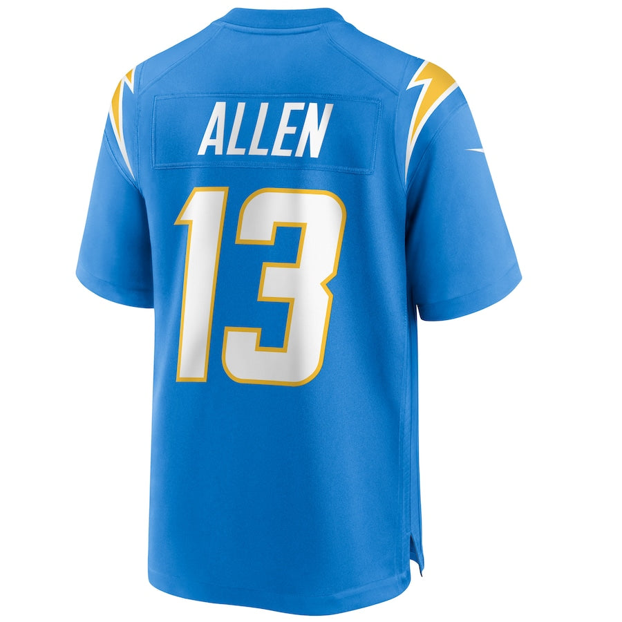 Los Angeles Chargers Keenan Allen Powder Game Blue Football Jersey product image