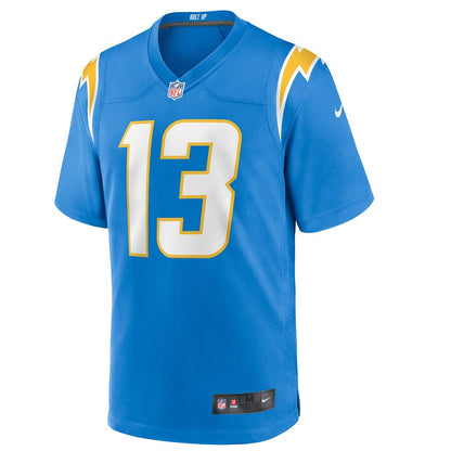 Los Angeles Chargers Keenan Allen Powder Game Blue Football Jersey product image